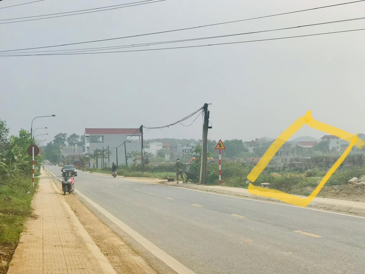 Bán khu đất đường chính QL2C Sơn Dương Tuyên Quang. Kinh doanh tốt. Cạnh dự án công trình Flamingo. giá 35 tr/m2