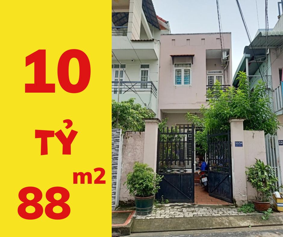 Bán Nhà Mặt Tiền Nội Bộ Nguyễn Thị Thập, 88.2m2, 2 tầng, 4.25m x 20.75m, Giá 10 Tỷ, Bình Thuận Quận 7