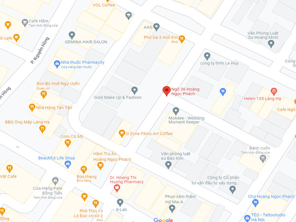 Vị trí khu vực bán nhà ngõ 36 Hoàng Ngọc Phách nằm trong khu phân lô ban-nha-ngo-36-hoang-ngoc-phach-dong-da-ha-noi
