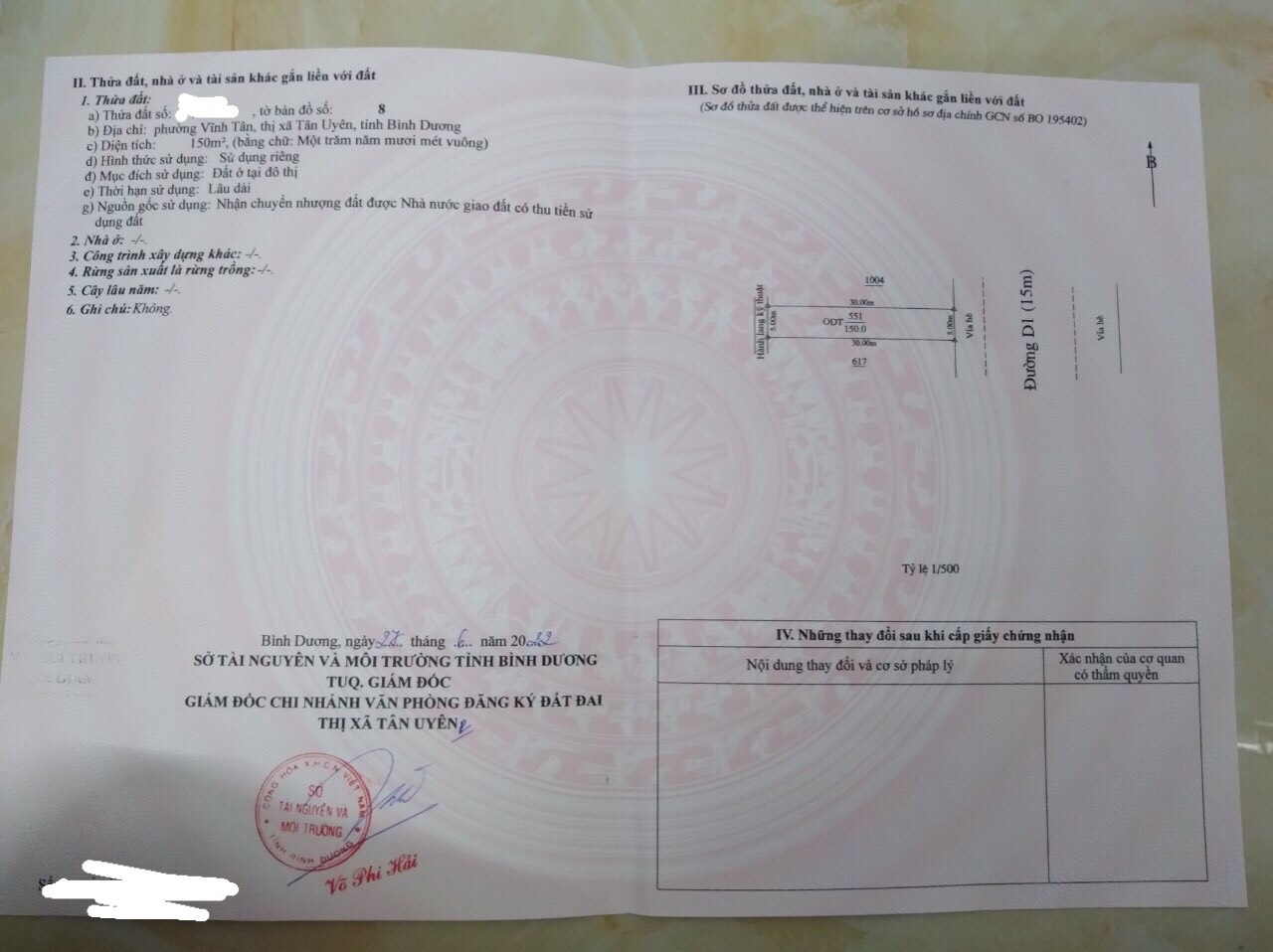 Bán150m2 đất thổ cư-P.Vĩnh Tân -Tp.Tân Uyên- Bình Dương 1 ban150m2 dat tho cu p vinh tan tp tan uyen binh duong 5282261