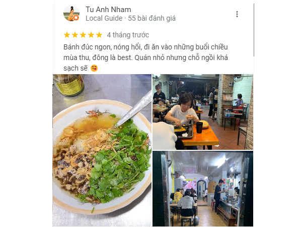 Các đánh giá tích cực về quán bánh đúc nóng Trung Tự banh-duc-nong-trung-tu-3