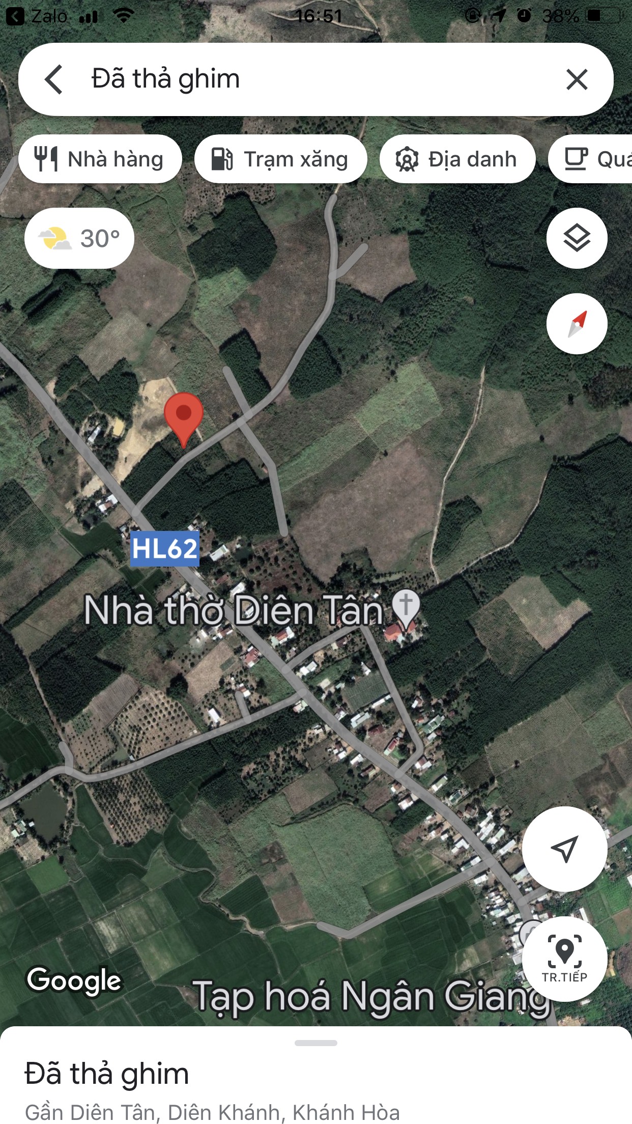 Cần bán nhanh lô đất 2 mặt tiền cách hương lộ 62 khoảng 80m tại Diên Tân