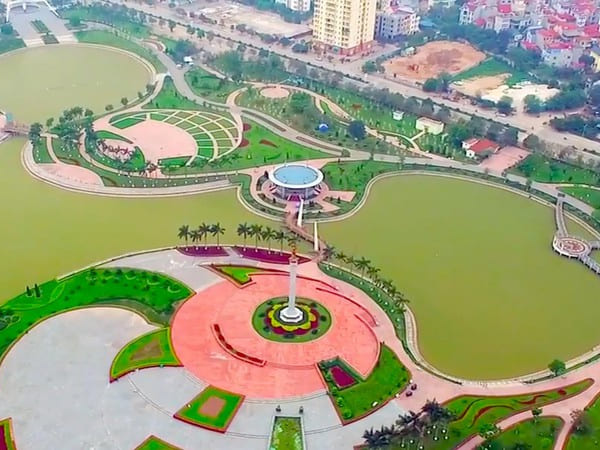 Công viên Hoà Bình nơi thư giãn cuối tuần và những ngày lễ Công viên Hoà Bình Hà Nội
