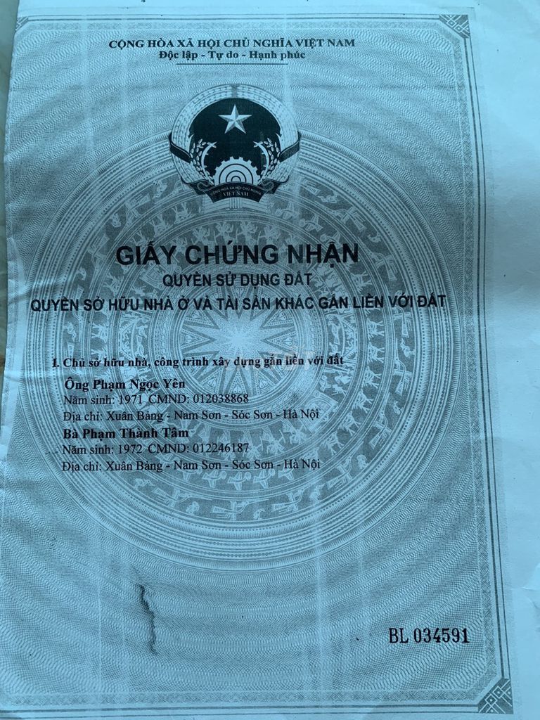 Bán 390m2 đất ở Sóc Sơn, Hà Nội