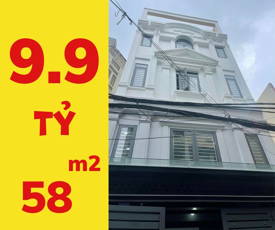 Nhà hiện đại HXH Lâm Văn Bền, 58m2, 4 tầng, 5.5m x 10.5m, Giá 9.9 Tỷ, Tân Kiểng Quận 7