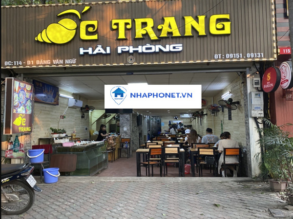 Quán Ốc Trang Hải Phòng nằm ngay khu Đặng Văn Ngữ, Đống Đa oc-trang-hai-phong
