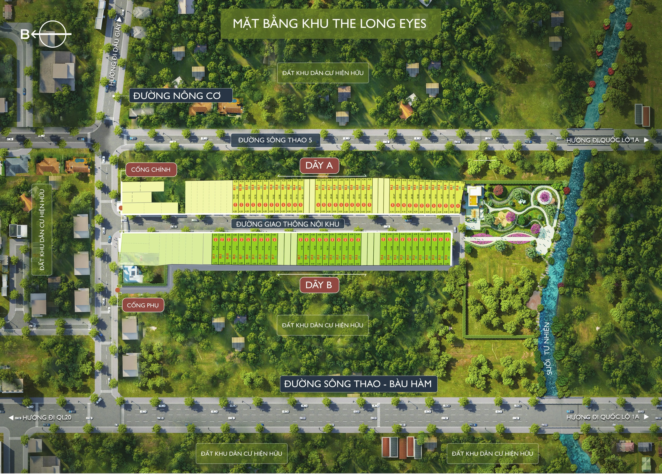 Đất Full Thổ 6 x 16, 950TR - Sông Thao - Trảng Bom, Sổ sẵn