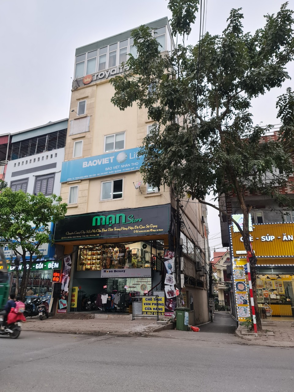 50m2 đất ngõ phố Ngô Xuân Quảng, Trâu Quỳ, Gia Lâm, Hà Nội. Đường 4m, 7 chỗ vào nhà.