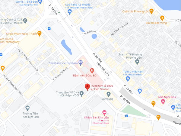 Vị trí của trung tâm tổ chức sự kiện Season nằm tại tòa VCCI Tower trung-tam-to-chuc-su-kien-season-5