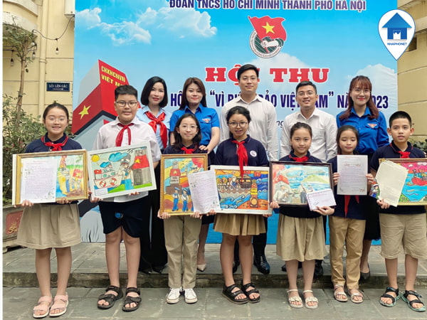 Các em học sinh trường tiểu học Cát Linh tích cực tham gia các hoạt động ngoại khoá truong-tieu-hoc-cat-linh-ha-noi-4