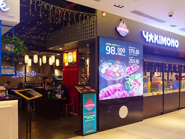 Yakimono là một chuỗi nhà hàng ẩm thực đến từ Nhật Bản yakimono-vincom-tran-duy-hung-1