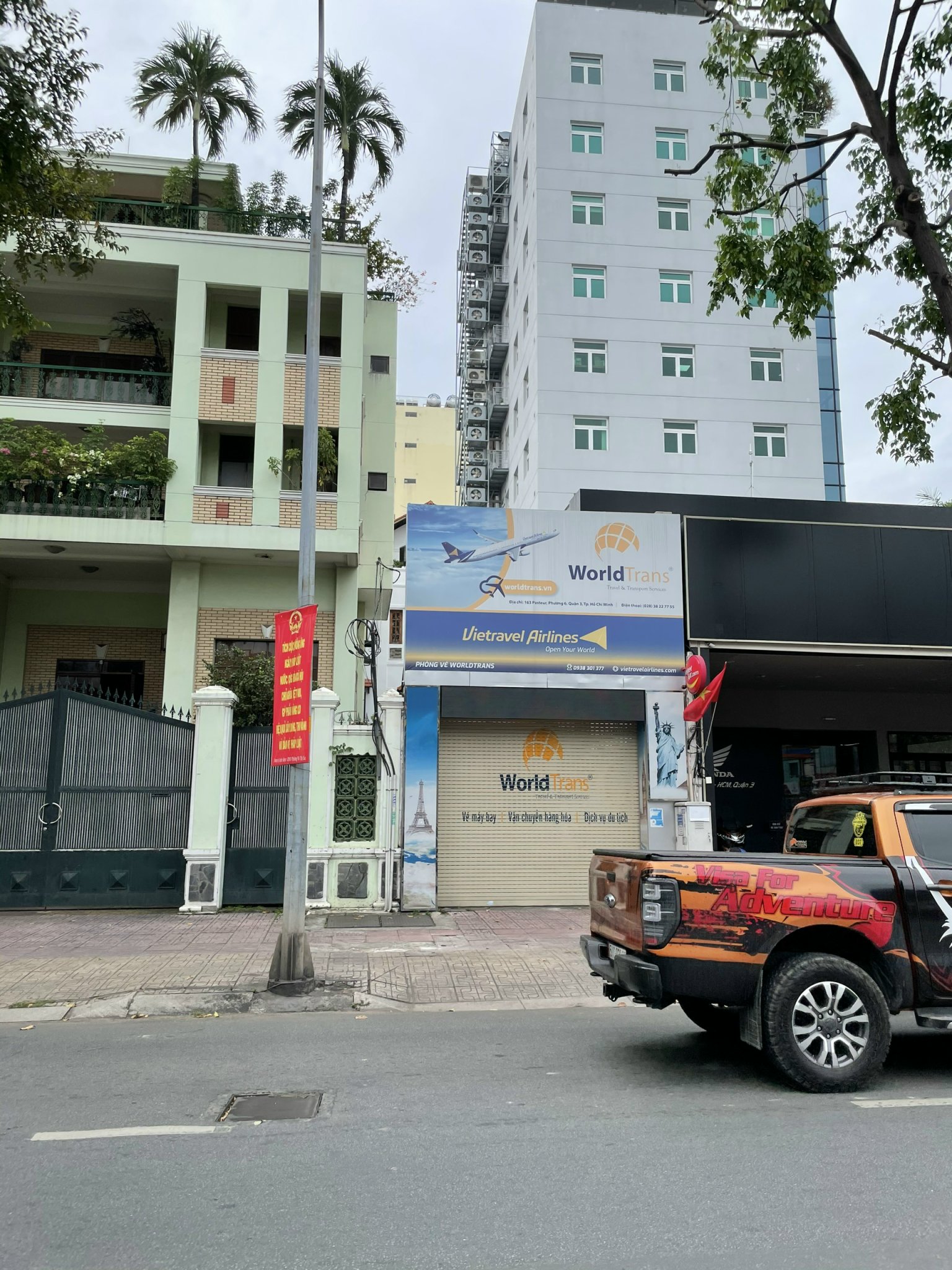 Cho thuê nhà Nguyên Căn Nguyễn Thị Minh Khai, 6x13m, 2 Lầu