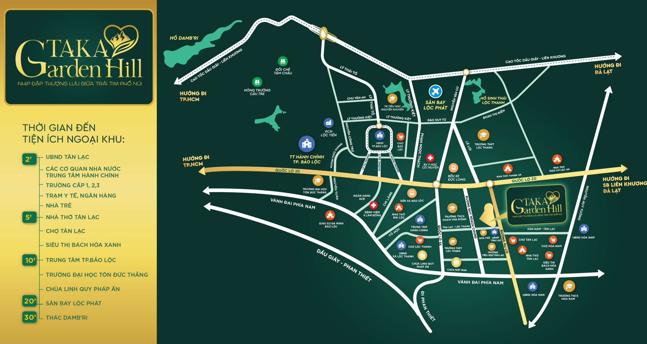 Cần bán đất nghỉ dưỡng ngay TP. Bảo Lộc giá 1tỷ5 Shr