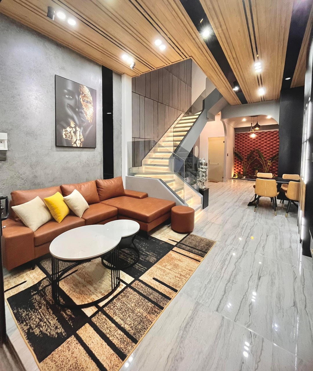 NHÀ ĐẸP 3 TẦNG FUUL NỘI THẤT SÁT ĐƯỜNG TRẦN CAO VÂN