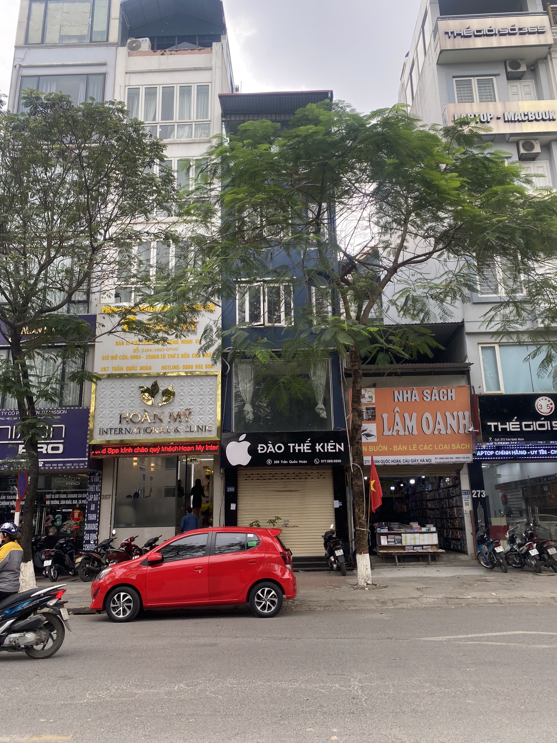 Cho thuê MBKD đường Trần Đại Nghĩa nhà 4 tầng giá thuê chỉ 30tr/tháng!!!