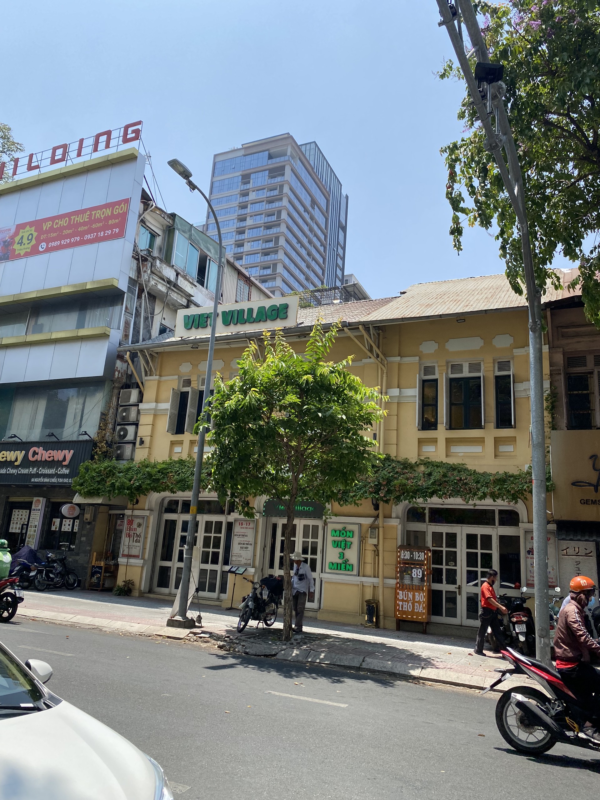 Nhà VIP View đẹp tại Võ Thị Sáu Q,1 Diện tích:5x22m(106m2). Kết Cấu:6 tầng