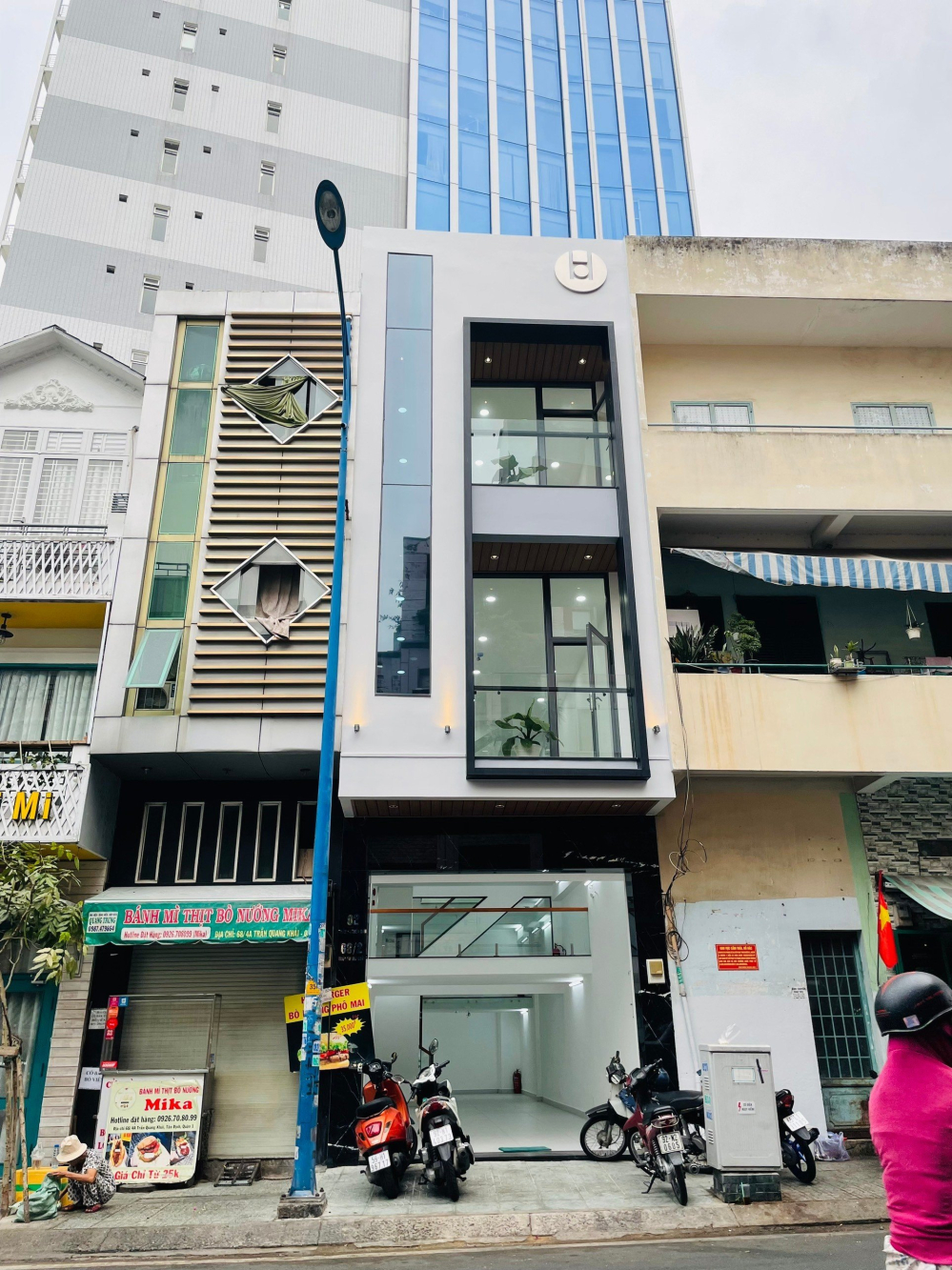 Cho thuê MT Trần Nguyên Đán 4x18 4 tầng Giá 70tr