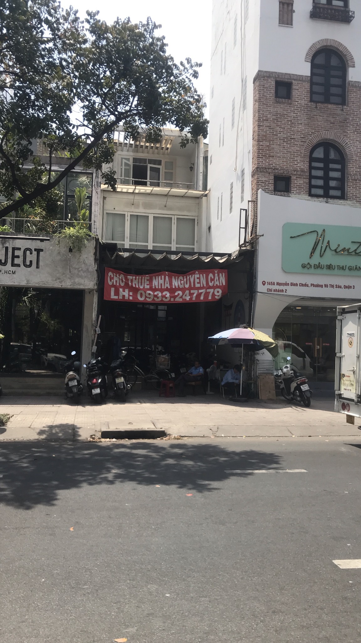 Cho thuê MT Nguyễn Đình Chiểu Q3 4.7x40 564m2m2 Giá chỉ 90tr