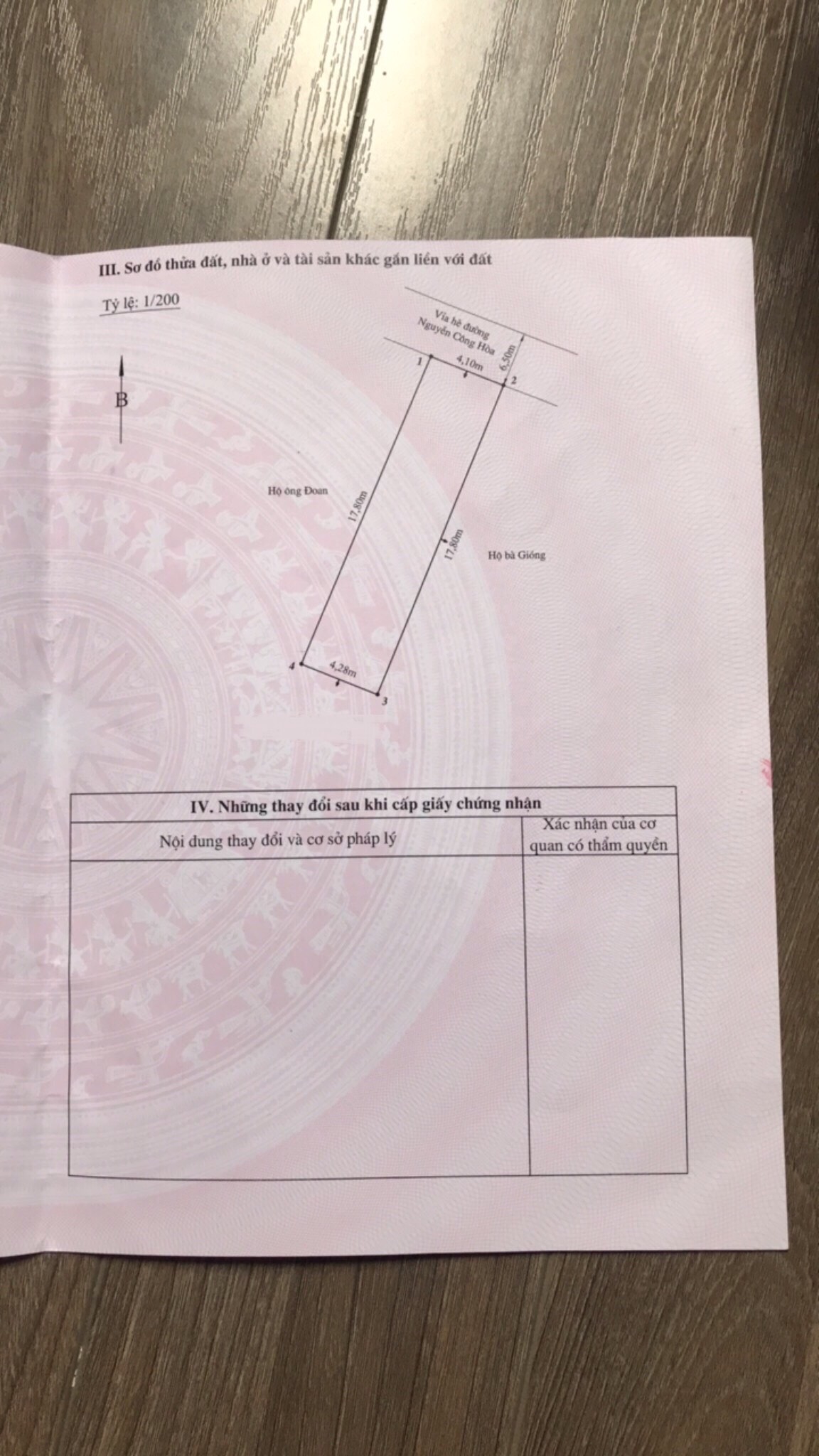 Bán đất mặt đường Nguyễn Công Hoà - Lê Chân 148m, mặt tiền 8.2m GIÁ 110 tr/m