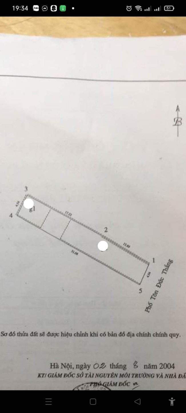 MẶT PHỐ TÔN ĐỨC THẮNG ĐỐNG ĐA 2 TẦNG 142M2 MẶT TIỀN 4,6M. GIÁ NHỈNH 51TỶ .