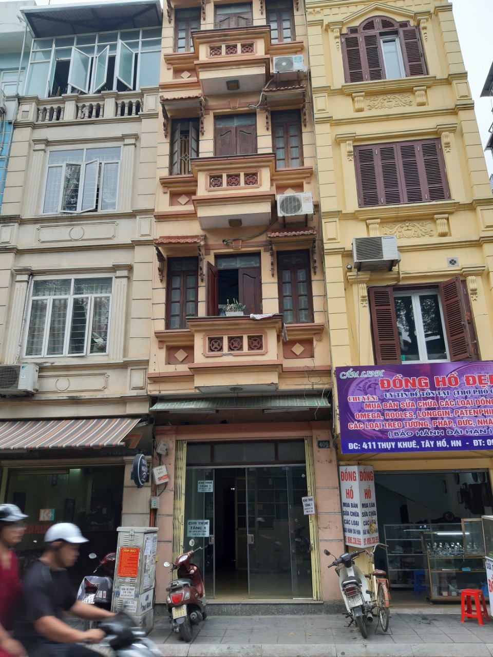 Chính chủ cho thuê tầng 1 nhà mặt phố Thụy Khuê, Tây Hồ, Hà Nội.