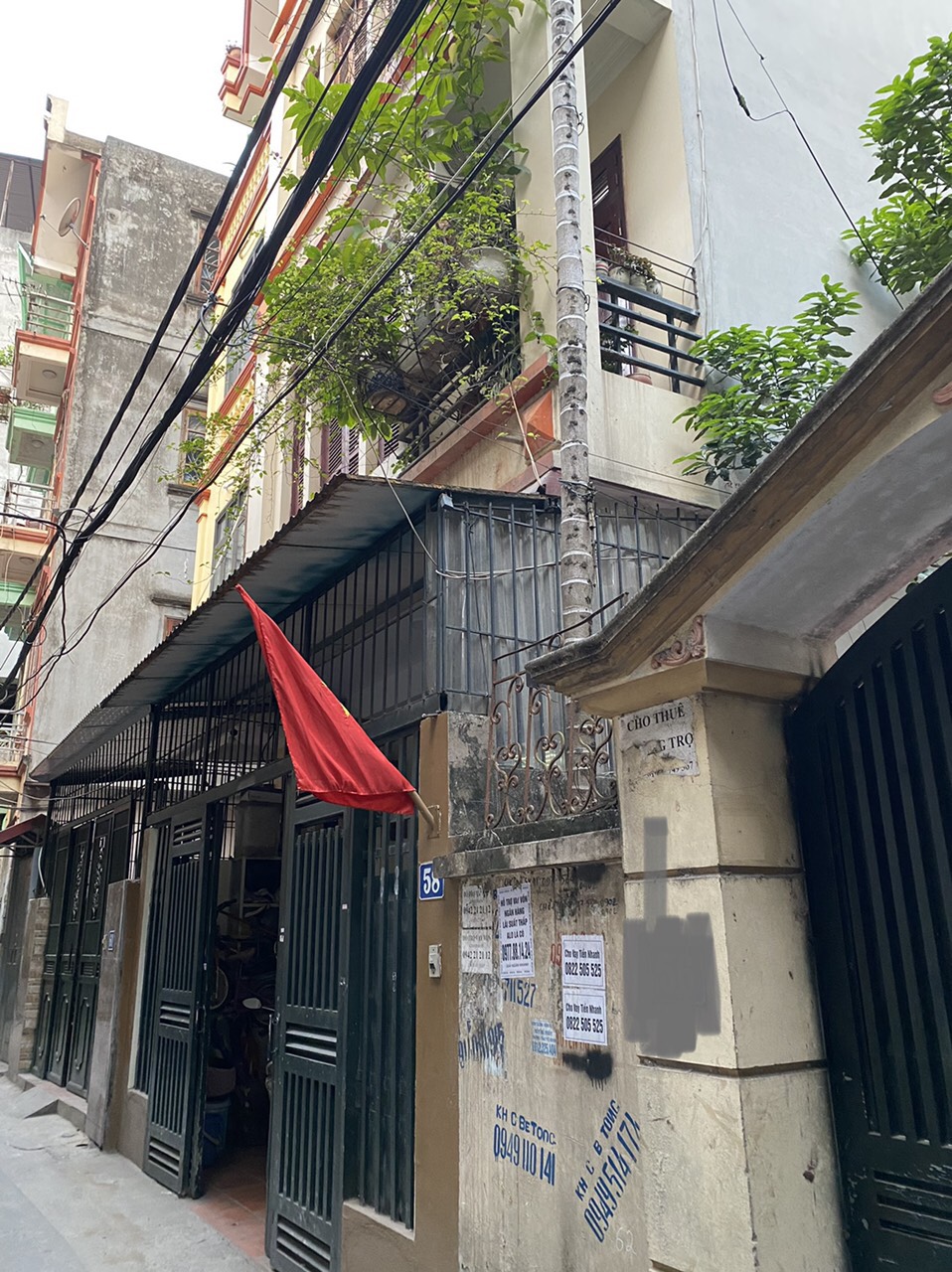 Bán Nhà Ngõ 79 Nguễn Chí Thanh DT 54m - Mặt Tiền 5,4m - 4 Tầng Giá chào 5,2 TỶ