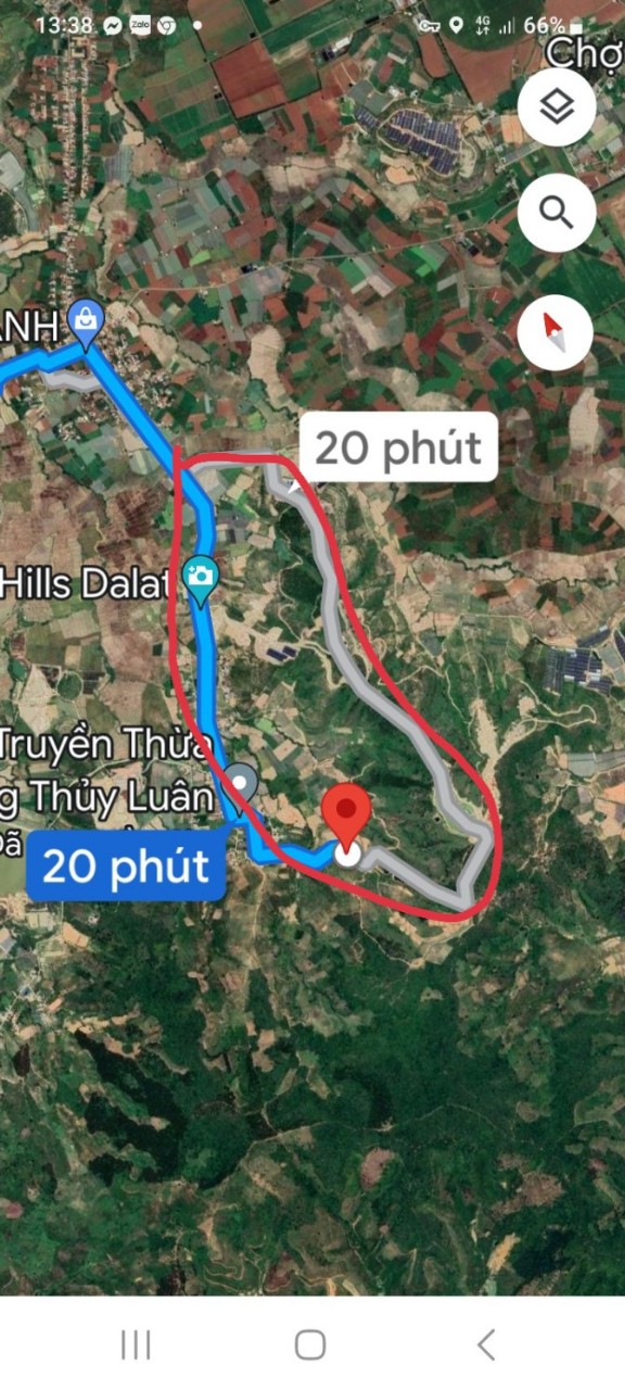 Chính chủ cần bán lô đất hơn 8 sào view chùa Samtebhill Đà Lạt