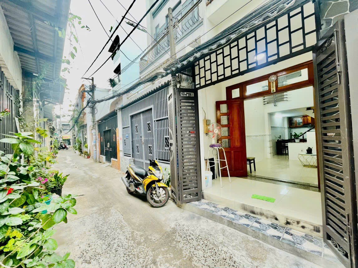 nhà bán _3,2 x 10 diện tích 32m2 trệt + Lửng 2 lầu - 3 Pn giá bán 3,88 tỷ TL cho khách thiện chí_địa chỉ