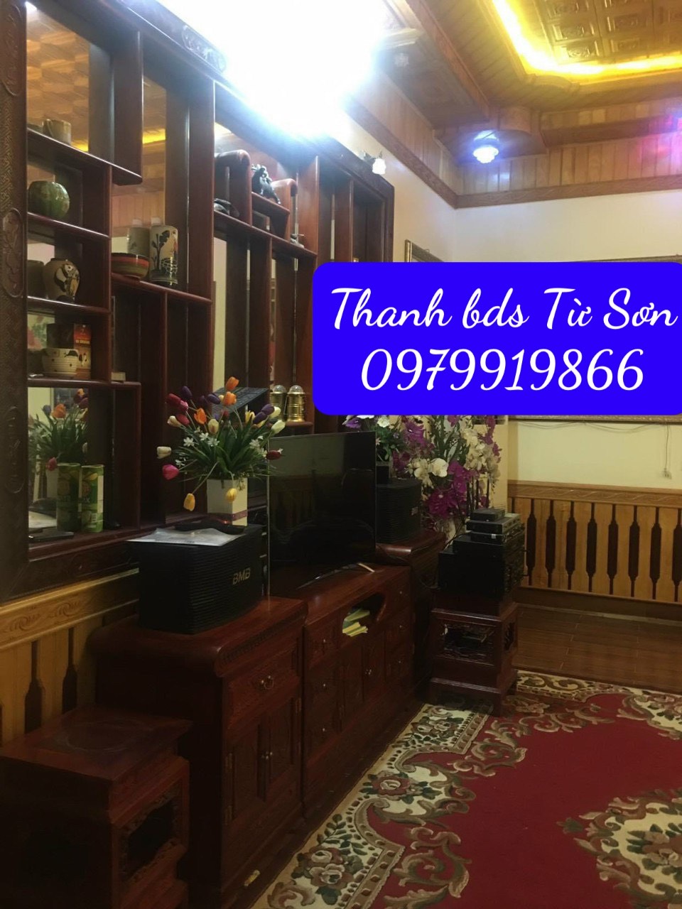 Giảm giá chào 1 tỷ bán nhà 4 tầng khu Hoàn Sơn Tiên Du Bắc Ninh Diện tích 120 m mặt tiền 5 m giá 4.1 tỷ