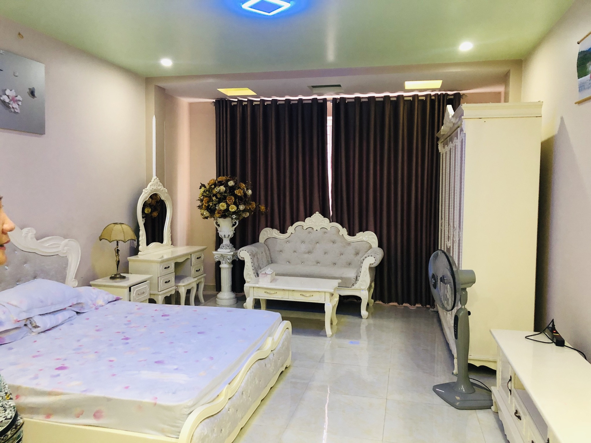 CHO THUÊ NHÀ 3 TẦNG QUÁN NAM - ĐẦY ĐỦ ĐỒ - OTO ĐỖ CỬA