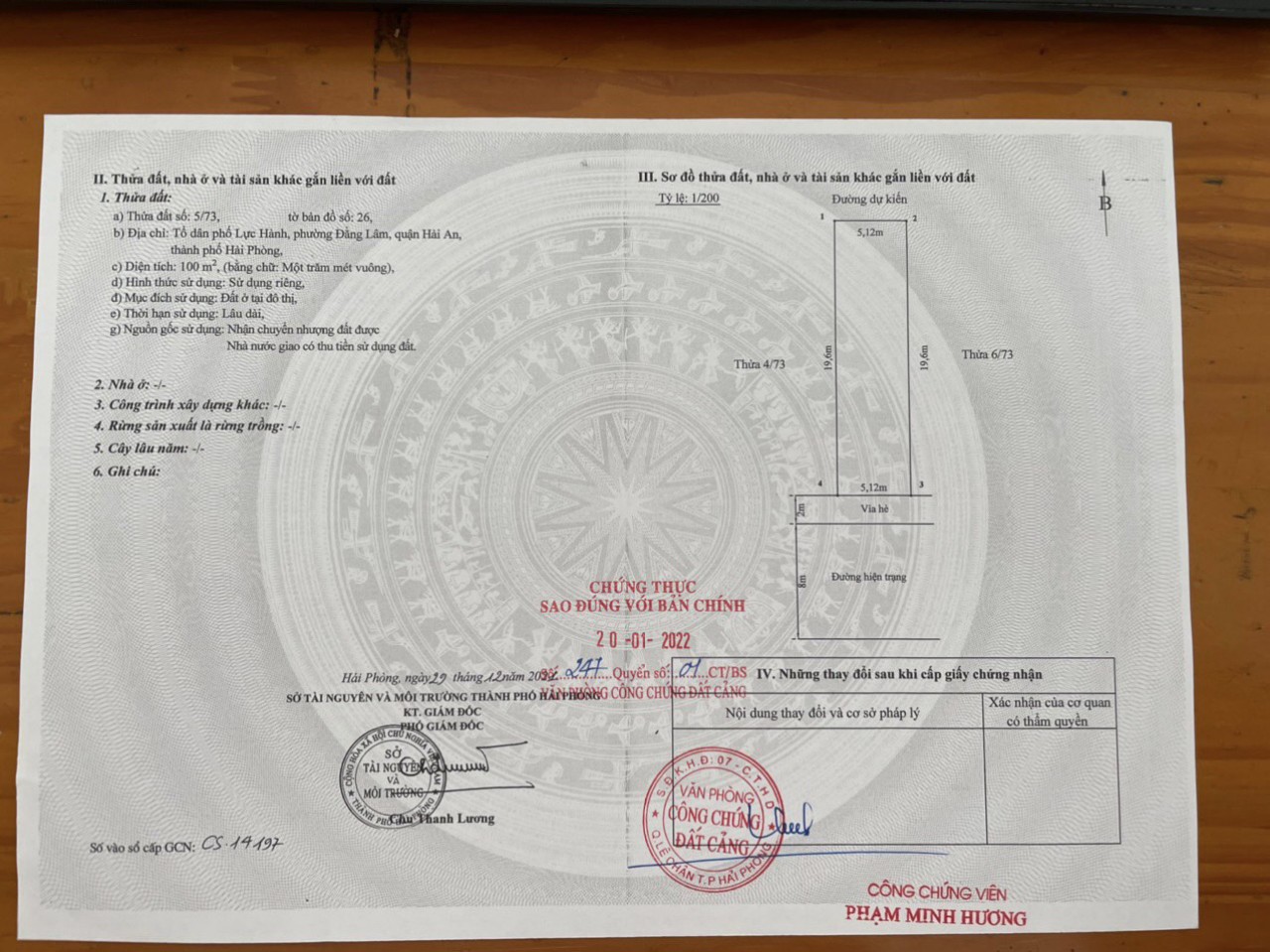 Bán đất mặt đường 188 Trung Lực, diện tích 100m, đường 12m, GIÁ 58 tr/m cực đẹp