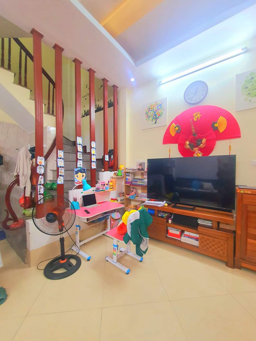 Bán nhà để ở, đường Vĩnh Hưng, Hoàng Mai, ngõ nông thoáng, gần ô tô 4 tâng 3,7 tỷ