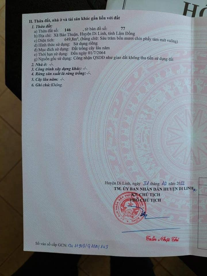 Chính chủ cần bán Mảnh đất phù hợp trồng rau, nuôi gà, thả cá