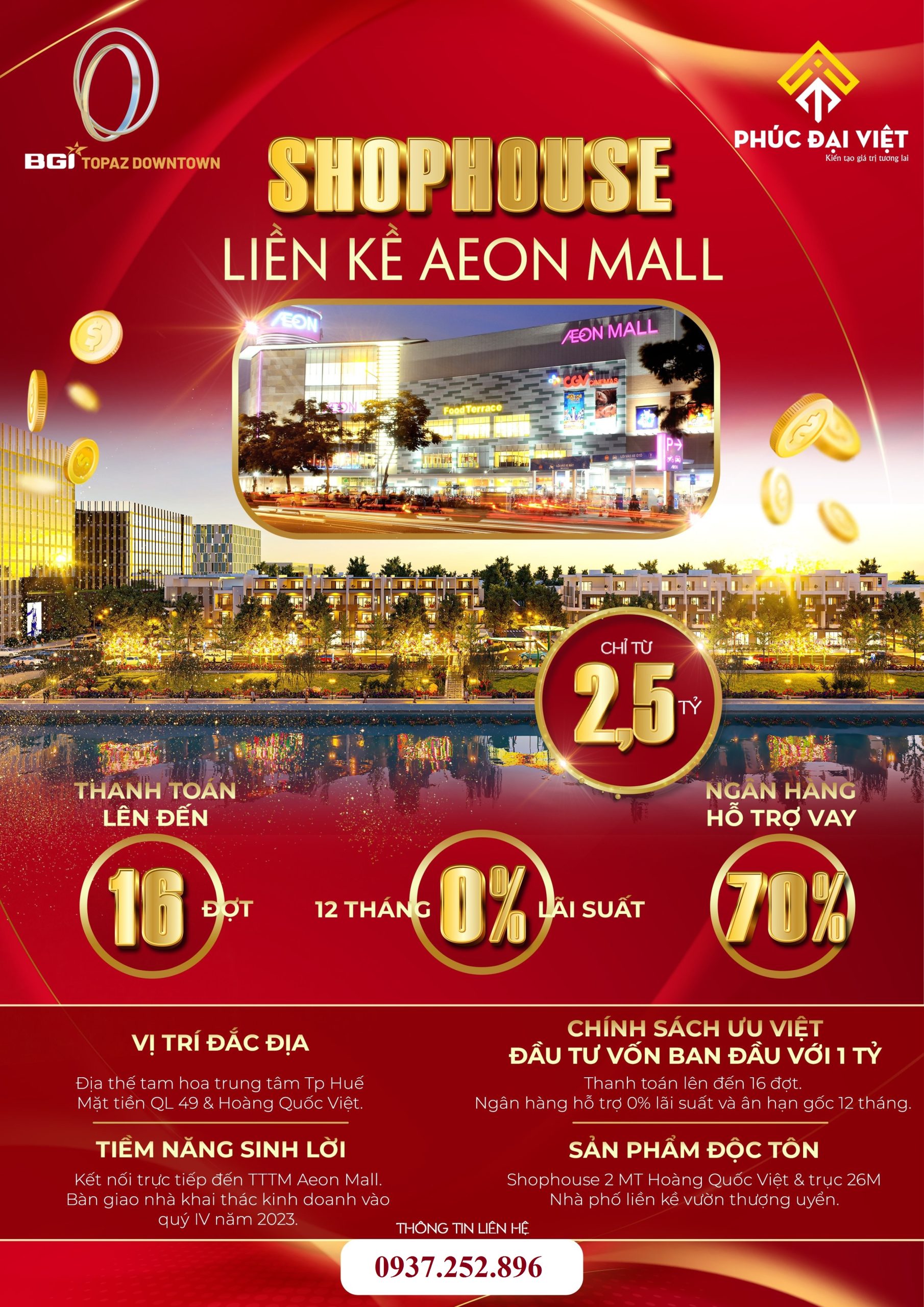 Vì sao phải đầu tư Nhà Phố Kinh Doanh 4 Tầng- BGI TOPAZ DOWNTOWN vào thời điểm này là tốt nhất?