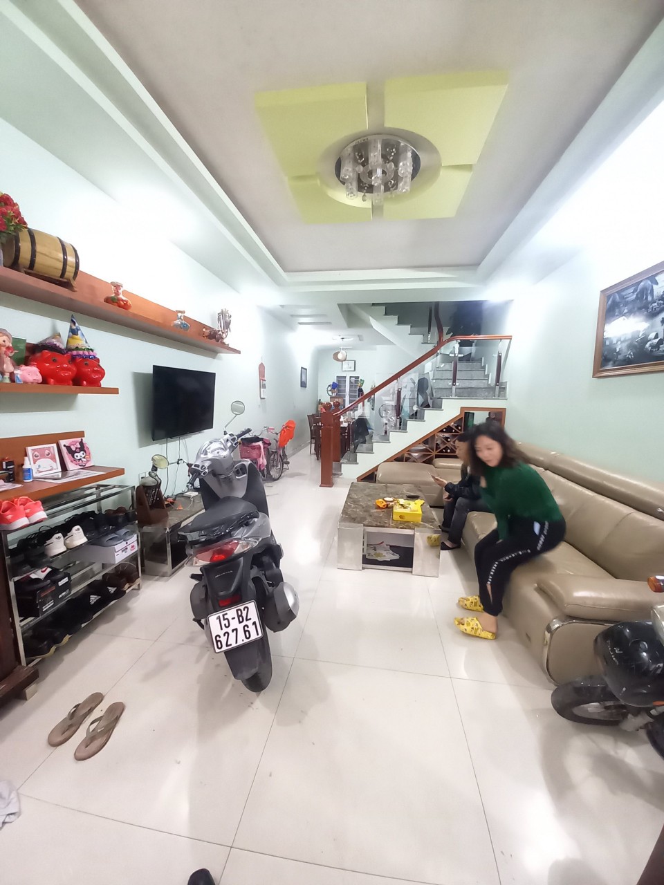 Bán nhà mặt ngõ to ô.tô tránh nhau 201 Lạch Tray 55m x 3 tầng GIÁ 5.5 tỉ ngay Cầu Vượt