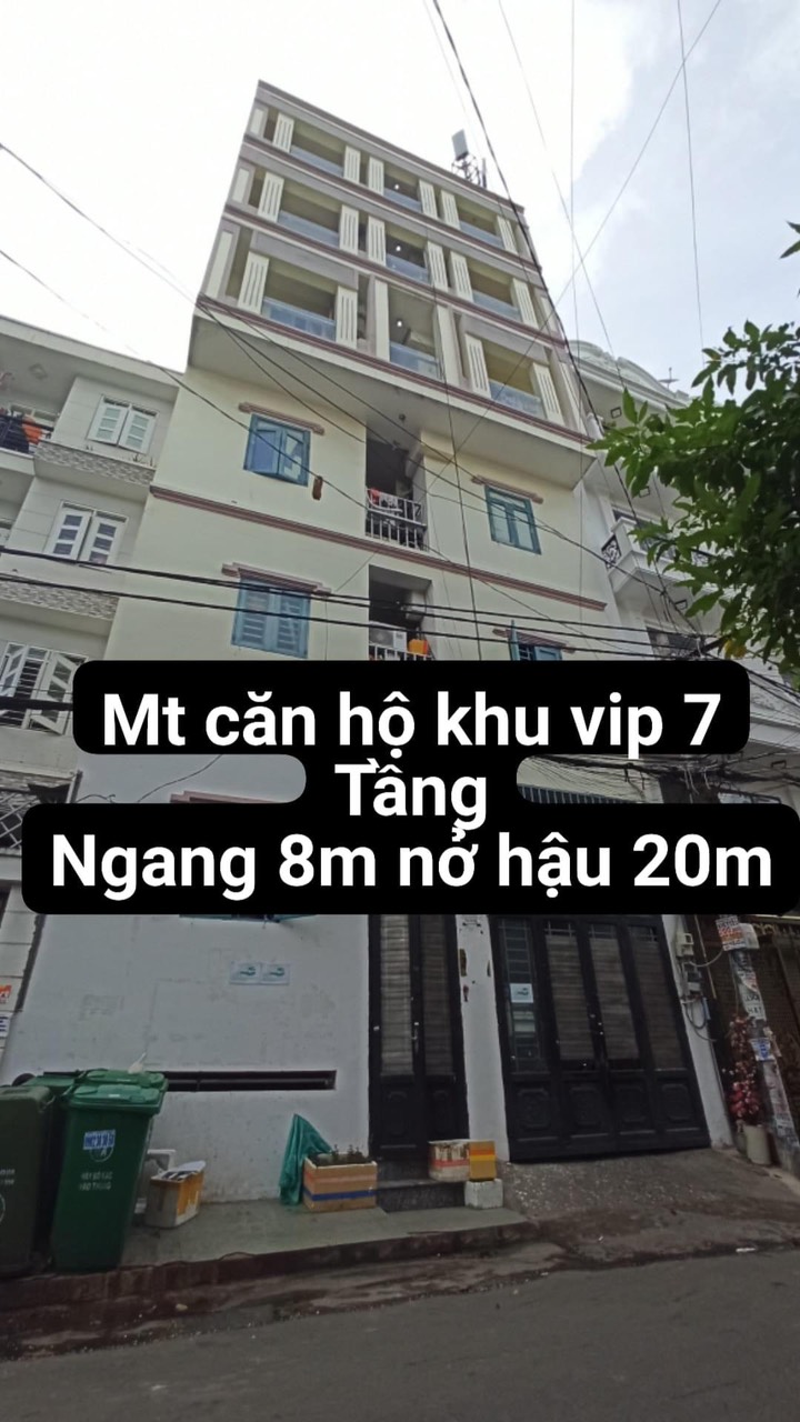 CĂN HỘ DỊCH VỤ 300M2 - 7 TẦNG - 105 PHÒNG - THU NHẬP 200TR/ THÁNG
