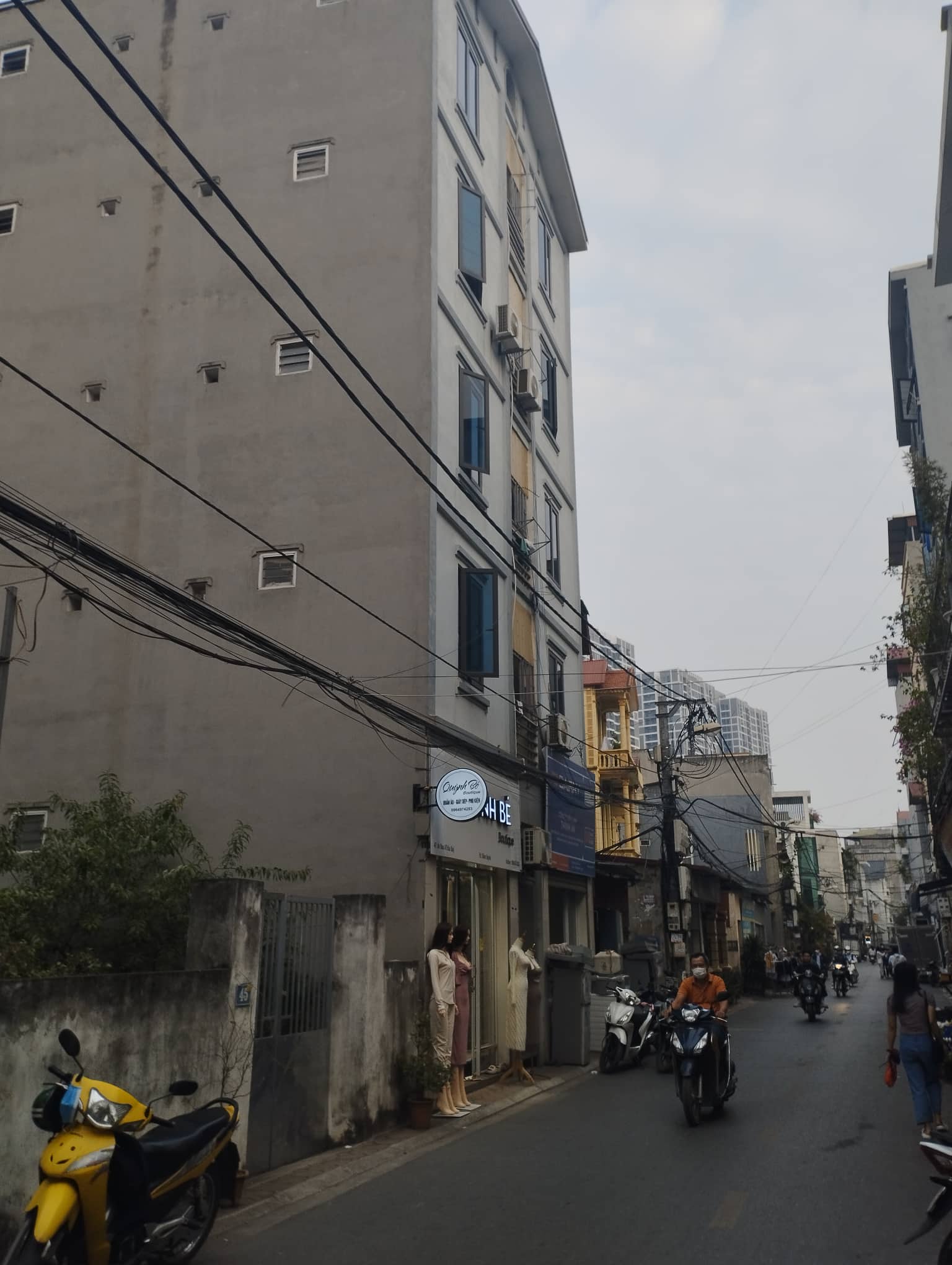 Bán tòa nhà chung cư mini 6 tầng,Trâu Quỳ, Gia Lâm, dòng tiền, 62m2, chỉ 4.6 tỷ