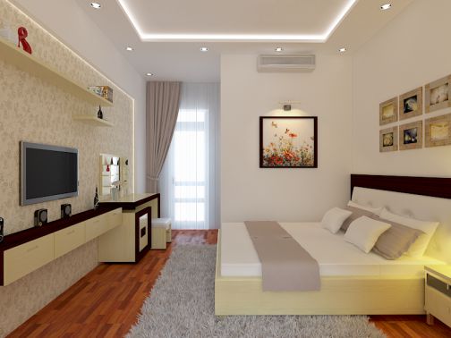 Cho thuê nhà cấp 4 mặt tiền đường Trương Công Định hướng Đông nam