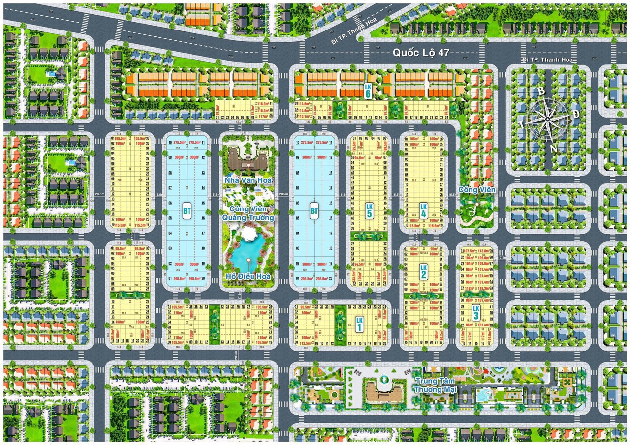 Chính chủ bán Đất nền giá rẻ tại Đại đô thị Đông Sơn, Thanh Hoá.