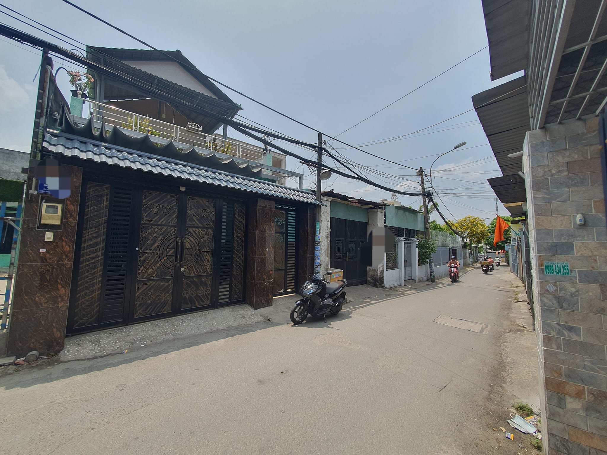 NHÀ MẶT TIỀN ĐƯỜNG XE HƠI VI VU 6M - TIỆN KINH DOANH -TĂNG NHƠN PHÚ B QUẬN 9.#Q944