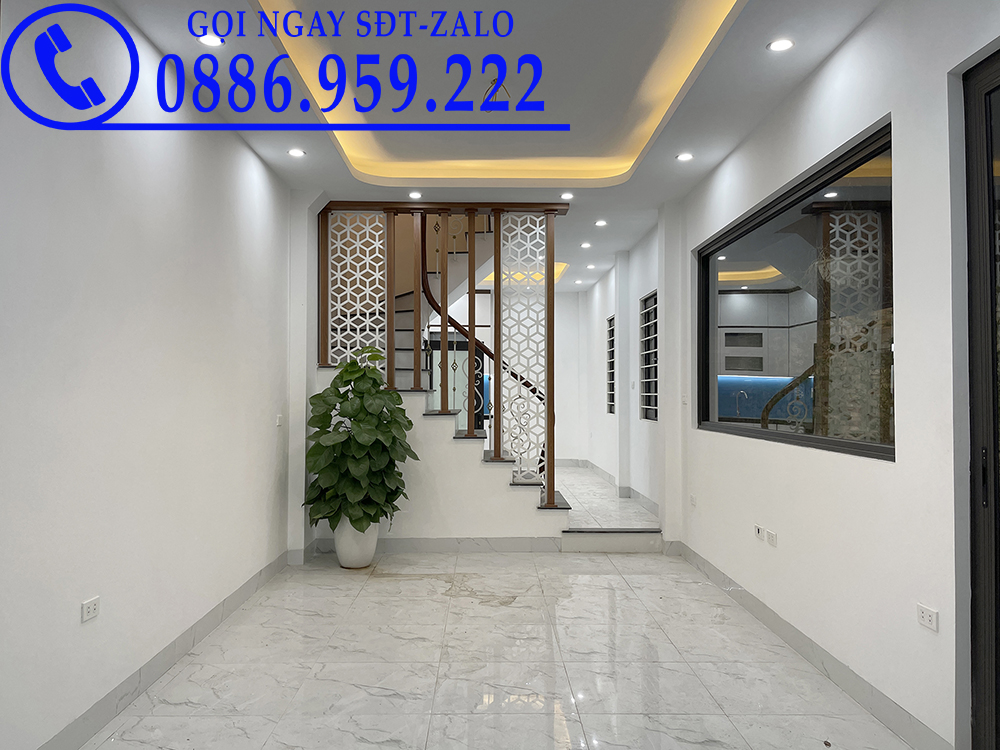 Bán nhà Vân Canh mặt ngõ, thoáng trước sau, diện tích 42m x4 tầng 5 phòng ngủ