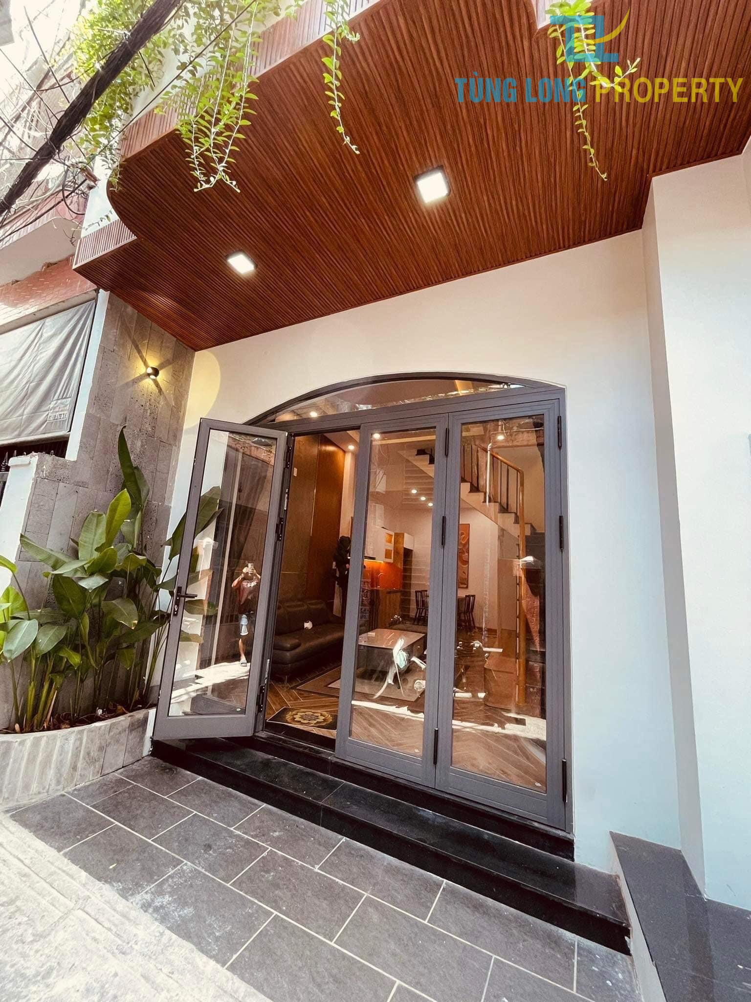 Bán nhà mới 3 tầng kiêt Lê Độ, Thanh Khê, nhà cách đường chỉ 20m