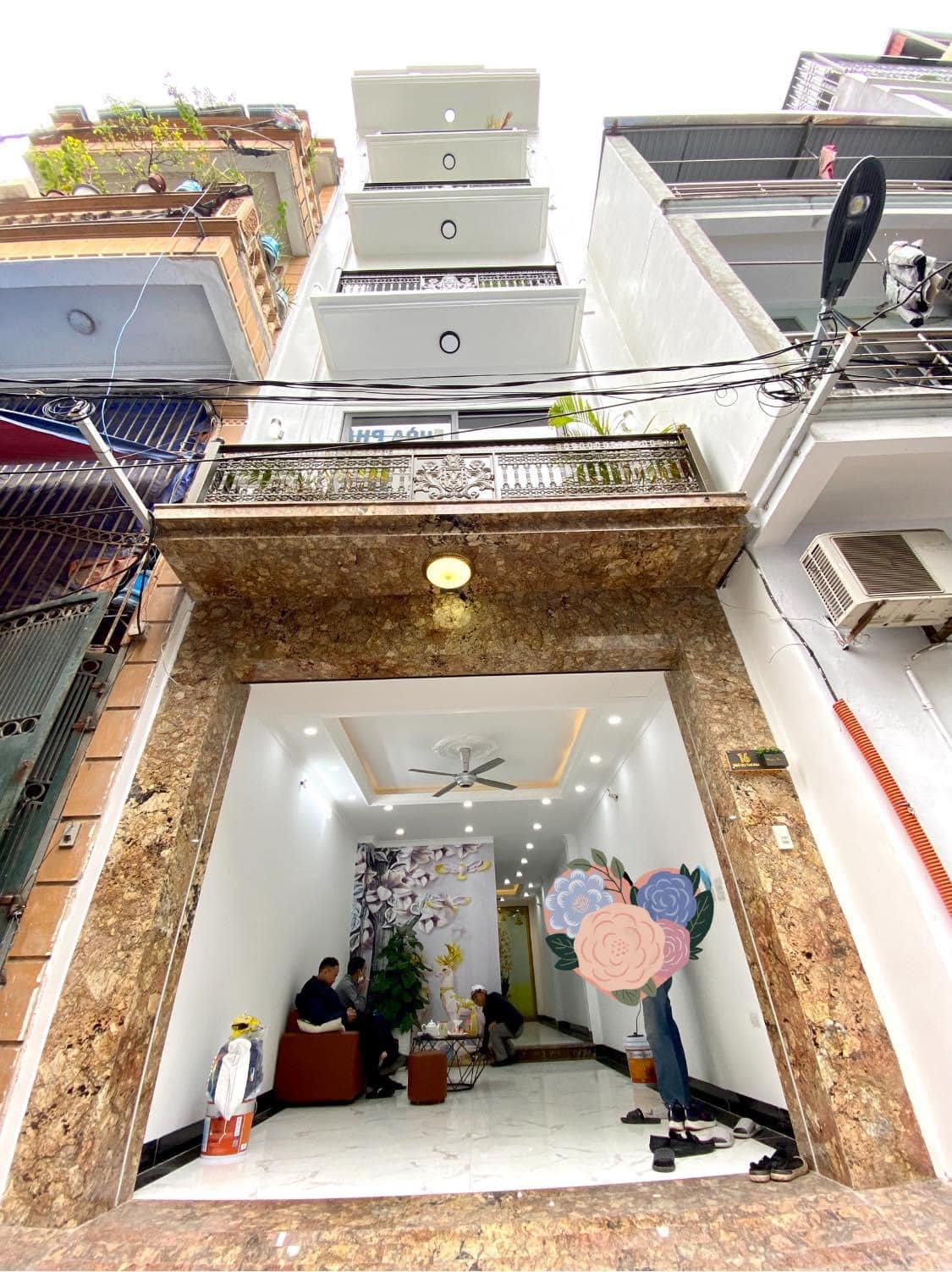 BÁN NHÀ PHỐ TÂN MAI KIM ĐỒNG 60M2 5 TẦNG THANG MÁY – GARA Ô TÔ- KINH DOANH VP- GÍA 10.9 TỶ