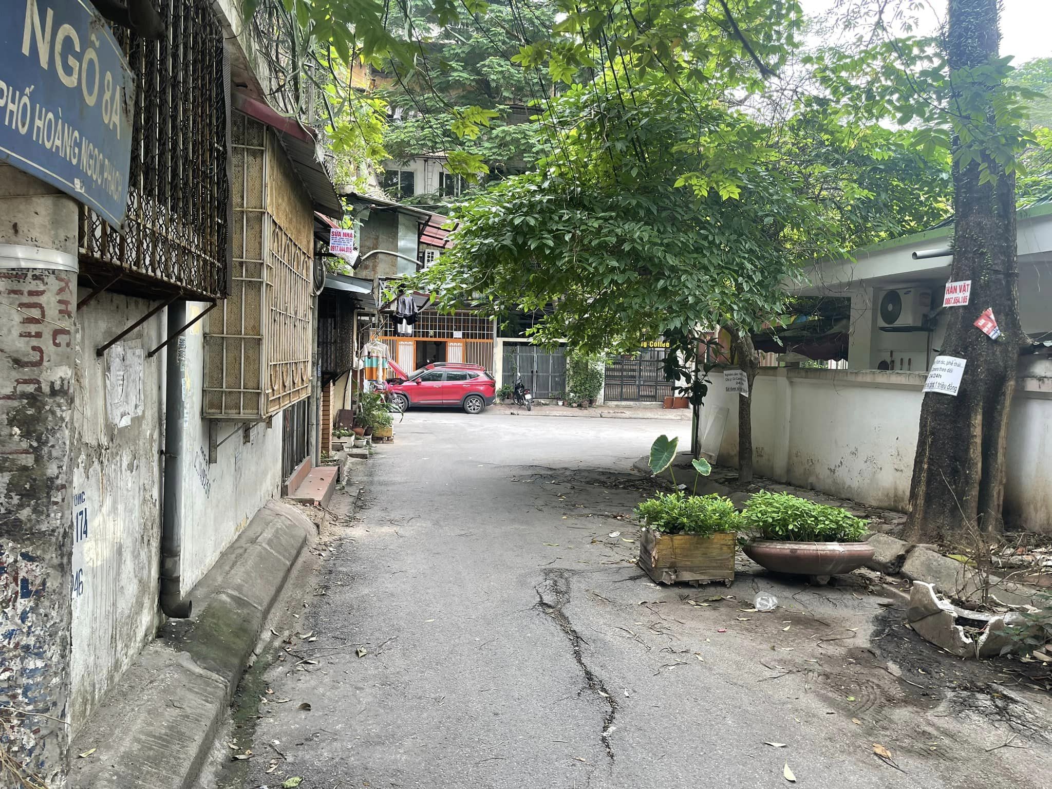 Bán nhà phố Hoàng Ngọc Phách – Ngõ thông ô tô qua nhà – Lô góc 3 thoáng – 20m2 – 4 tầng – 2.65 tỉ