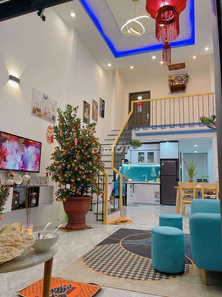 Chỉ 625 TRIỆU NHẬN NHÀ Ở NGAY Đinh Đức Thiện, Nhà 2 phòng ngủ lớn,sổ hồng riêng