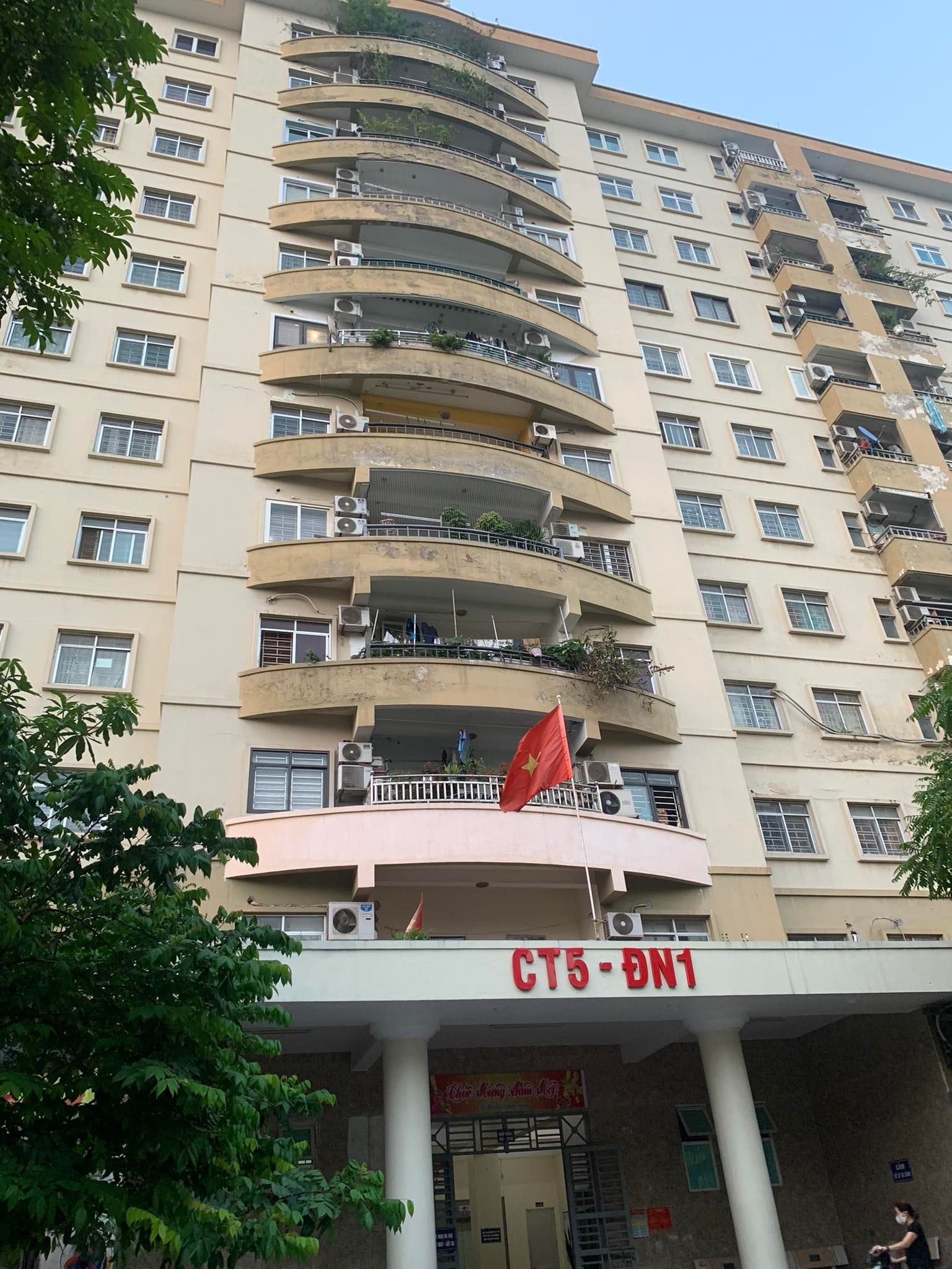 Bán Chung Cư CT5 - ĐN1 Trần Hữu Dực . Nam Từ Liêm Hà nội 3 Phòng ngủ