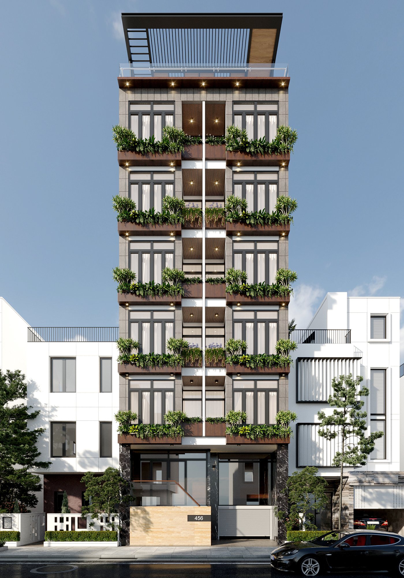 BÁN TÒA NHÀ VĂN PHÒNG – VÕNG THỊ - TÂY HỒ APARMENT 9 TẦNG 142M SIÊU KINH DOANH