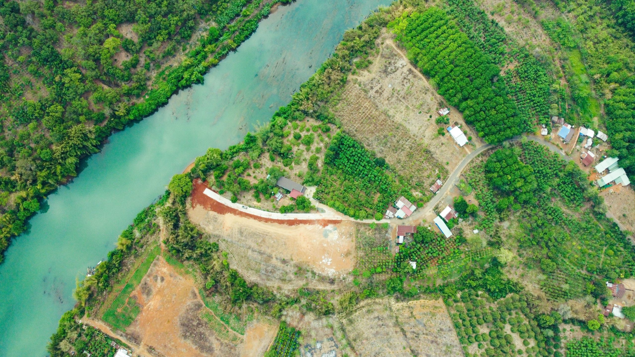 Đất thị trấn Thanh Bình, Bình Phước view sông 369 triệu/264m2 bao sổ