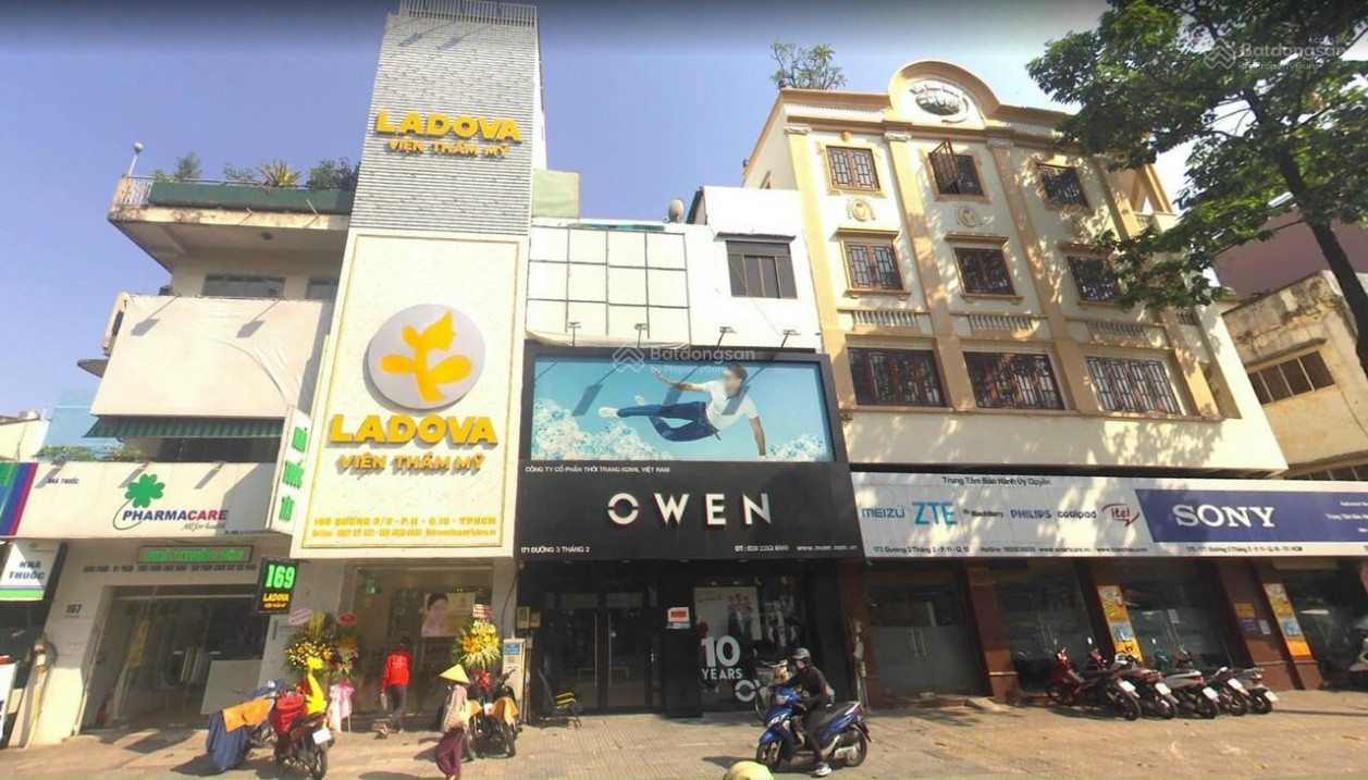 Tòa nhà mặt tiền ngay Hai Bà Trưng Phường 7 Quận 3. DT 8X18m, 5 lầu, giá bán 38 tỷ HĐT 100 tr/th