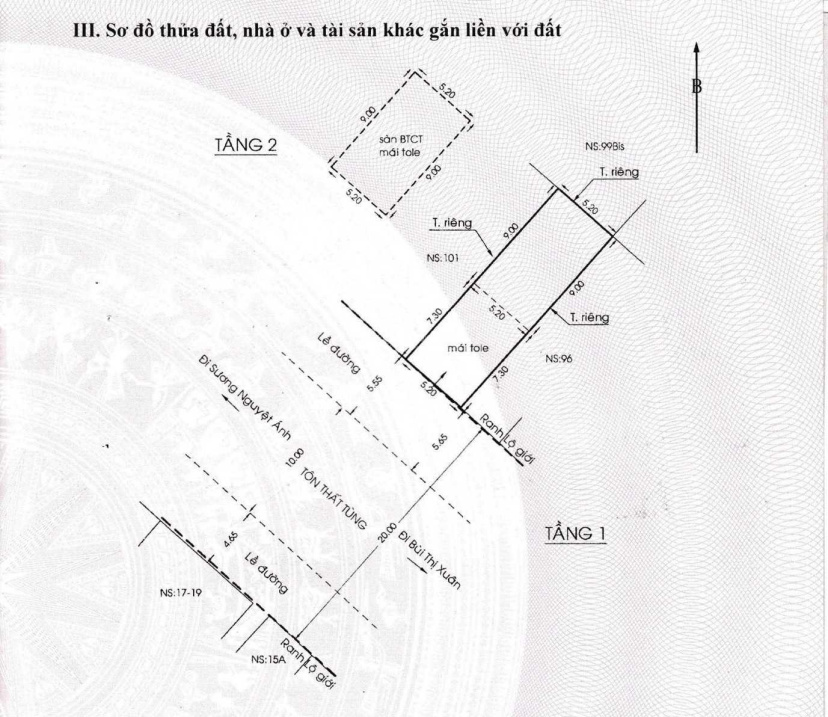 Tin được không chỉ 38 tỷ sở hữu ngay MT đường vip Tôn Thất Tùng, P. Bến Thành, Q1. DT: 5,2x16m, 2L